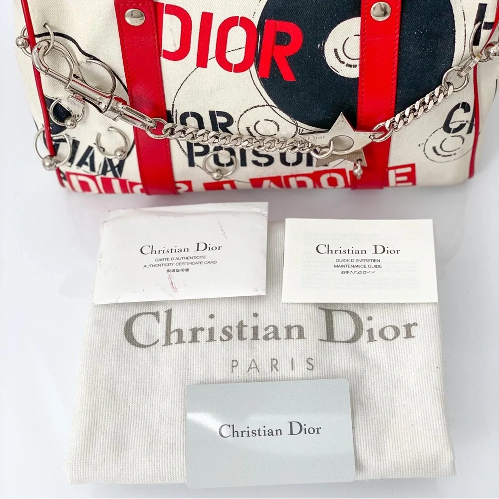 Dior Limited Edition Hardcore Piercing Boston Bag - Picture 10 of 15
